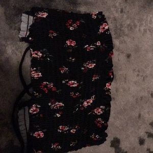 strapless bikini top